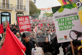 Portugal General Strike