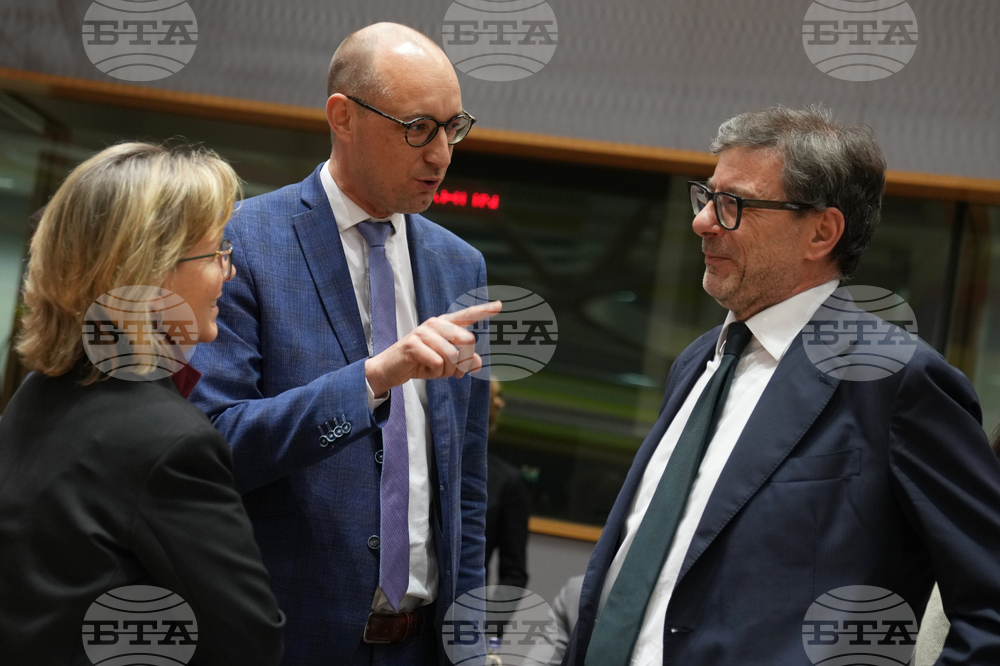 Belgium Eurozone Finance Ministers