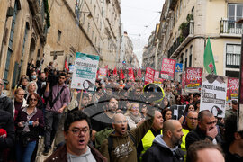 Portugal General Strike