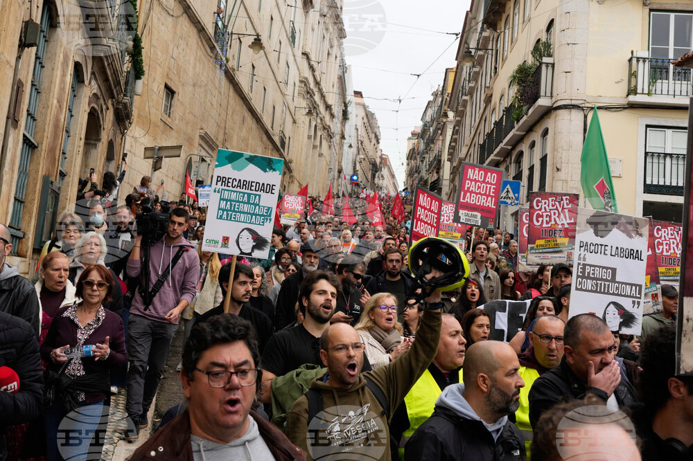 Portugal General Strike