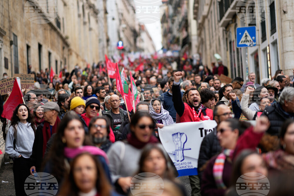 Portugal General Strike