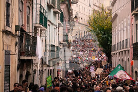 Portugal General Strike
