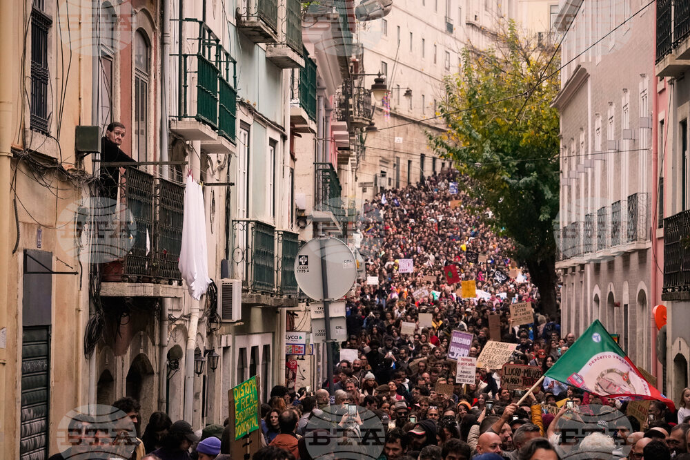 Portugal General Strike