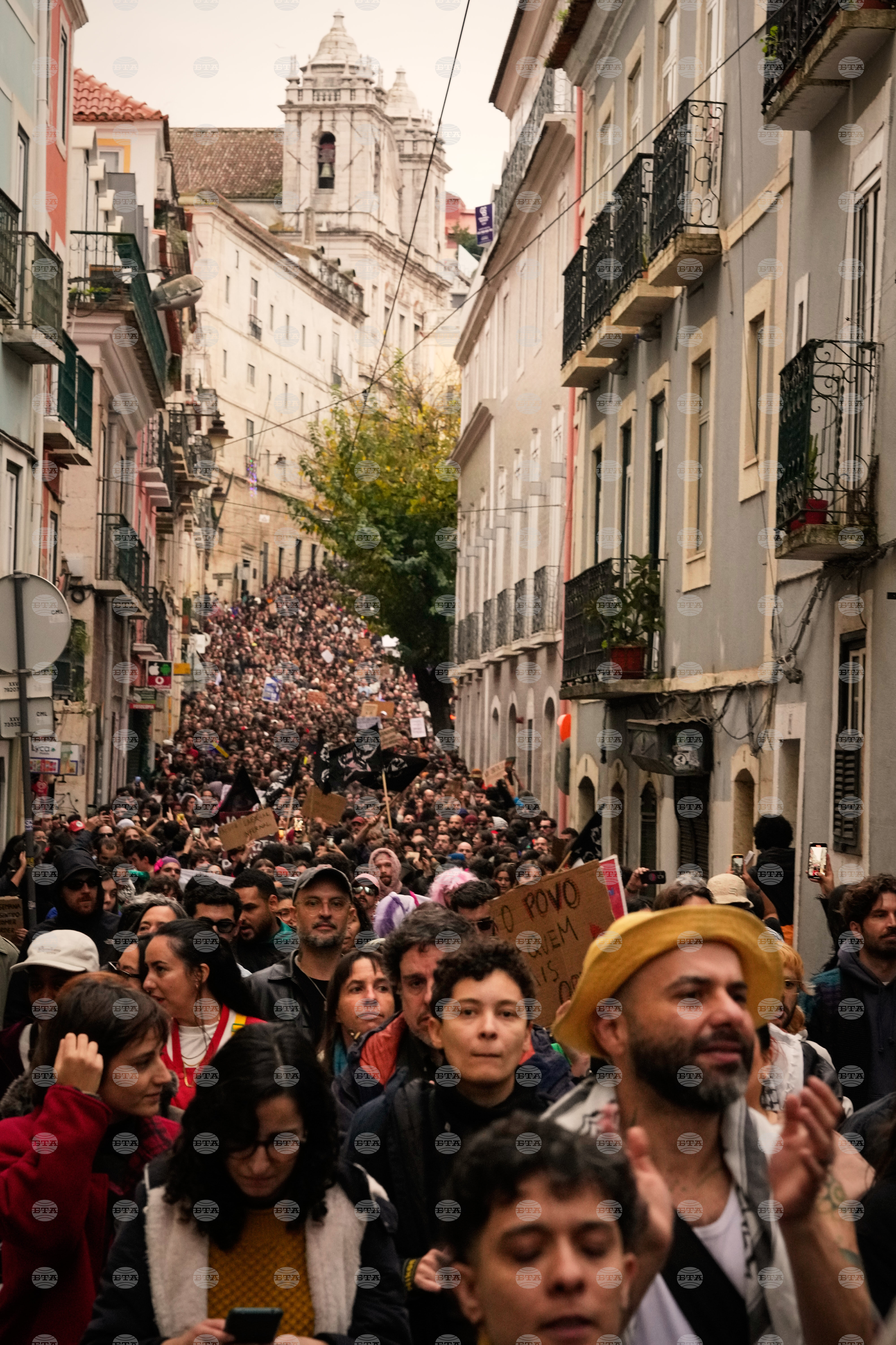Portugal General Strike