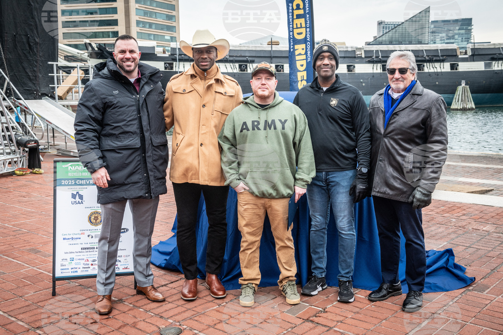 USAA with NABC Recycled Rides Gifting at Army-Navy Game