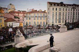 Portugal General Strike