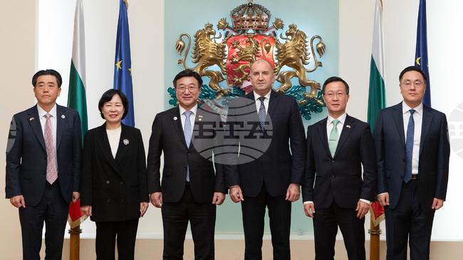 President Radev Confers with Republic of Korea's Minister of Interior and Safety