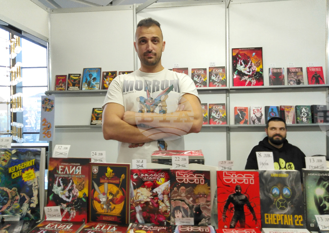 Смятам, че има бъдеще за мангата в България, каза Даниел Атанасов - Сатанасов, автор на първата българска манга