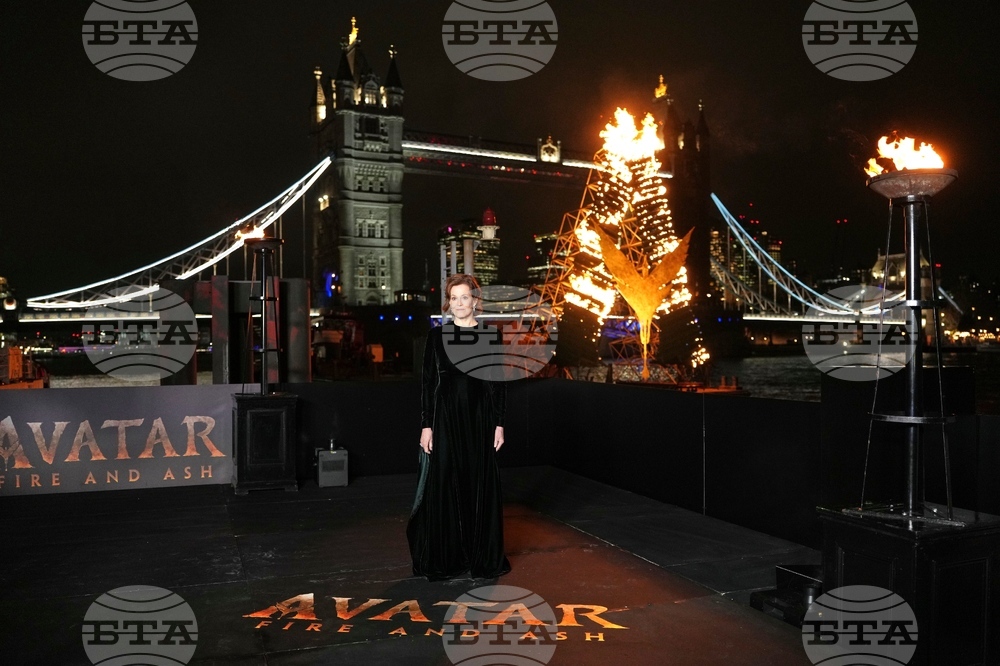 Britain Avatar: Fire and Ash Photo Call