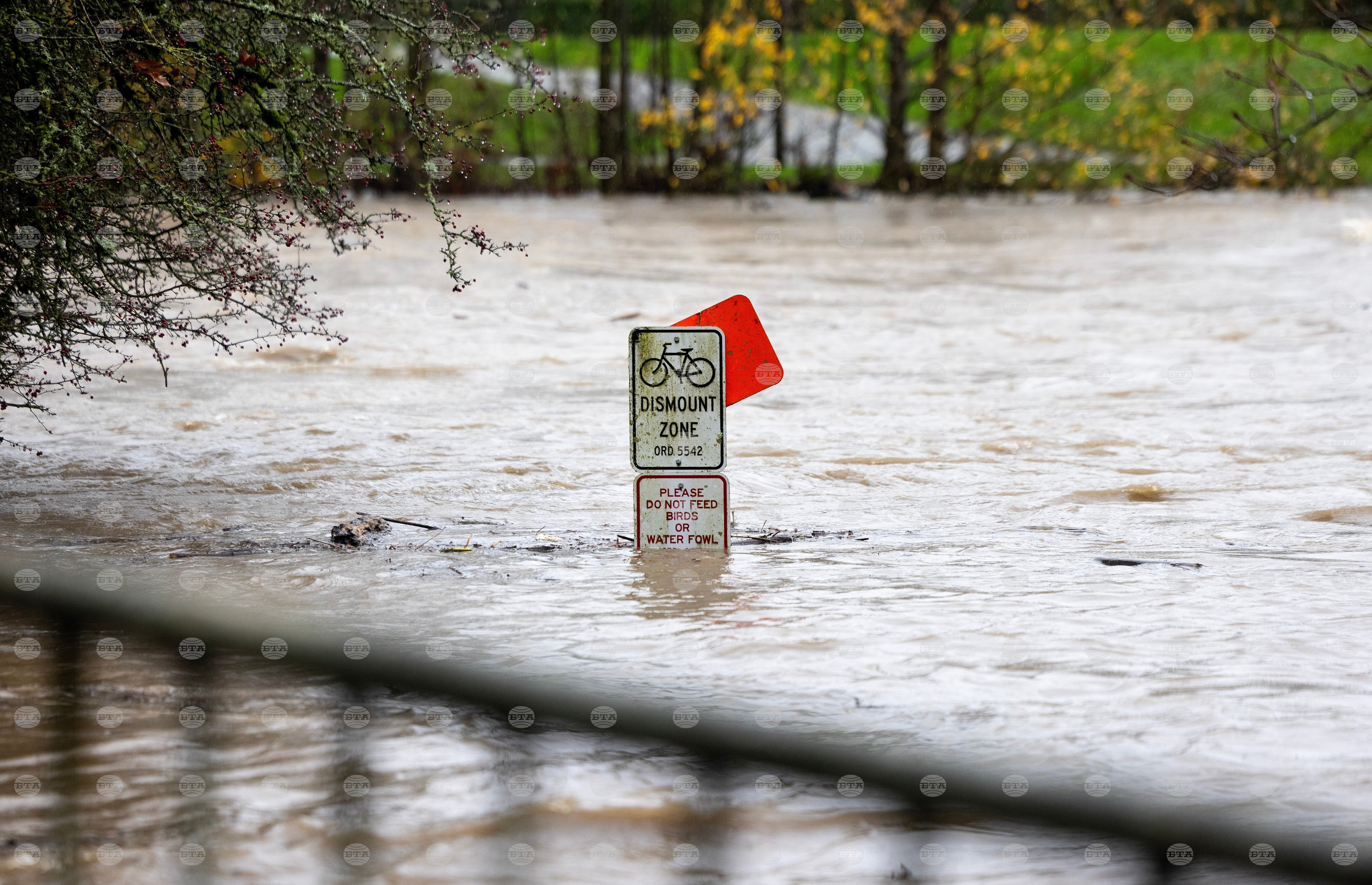 Наводнения в американския щат Вашингтон доведоха до евакуацията на цял град