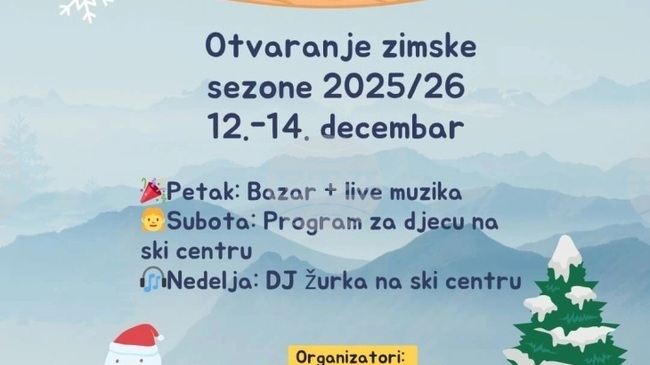 МИНА: Черна гора открива утре зимния сезон