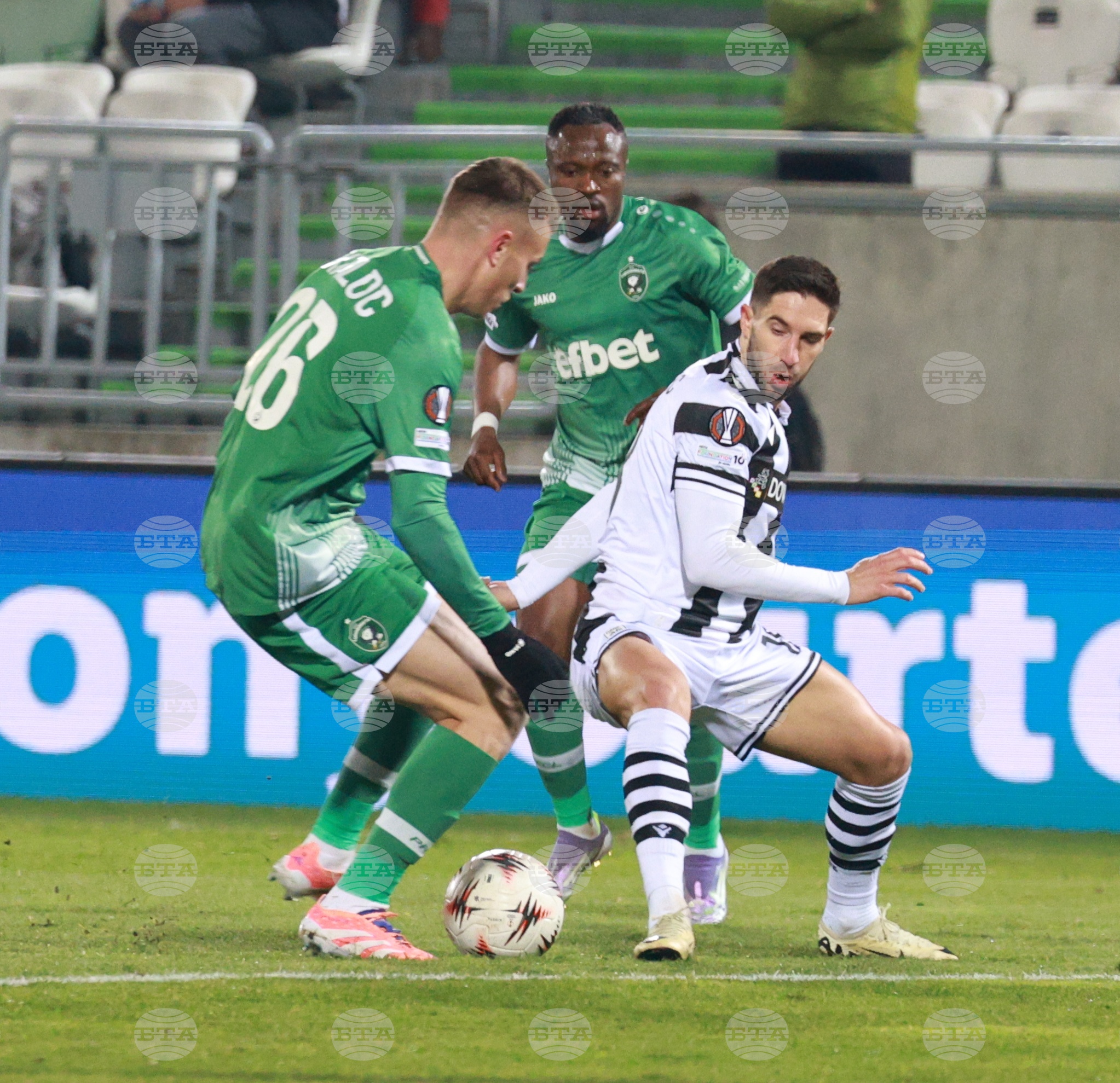 Разград - футбол - „Лудогорец“ - „ПАОК“