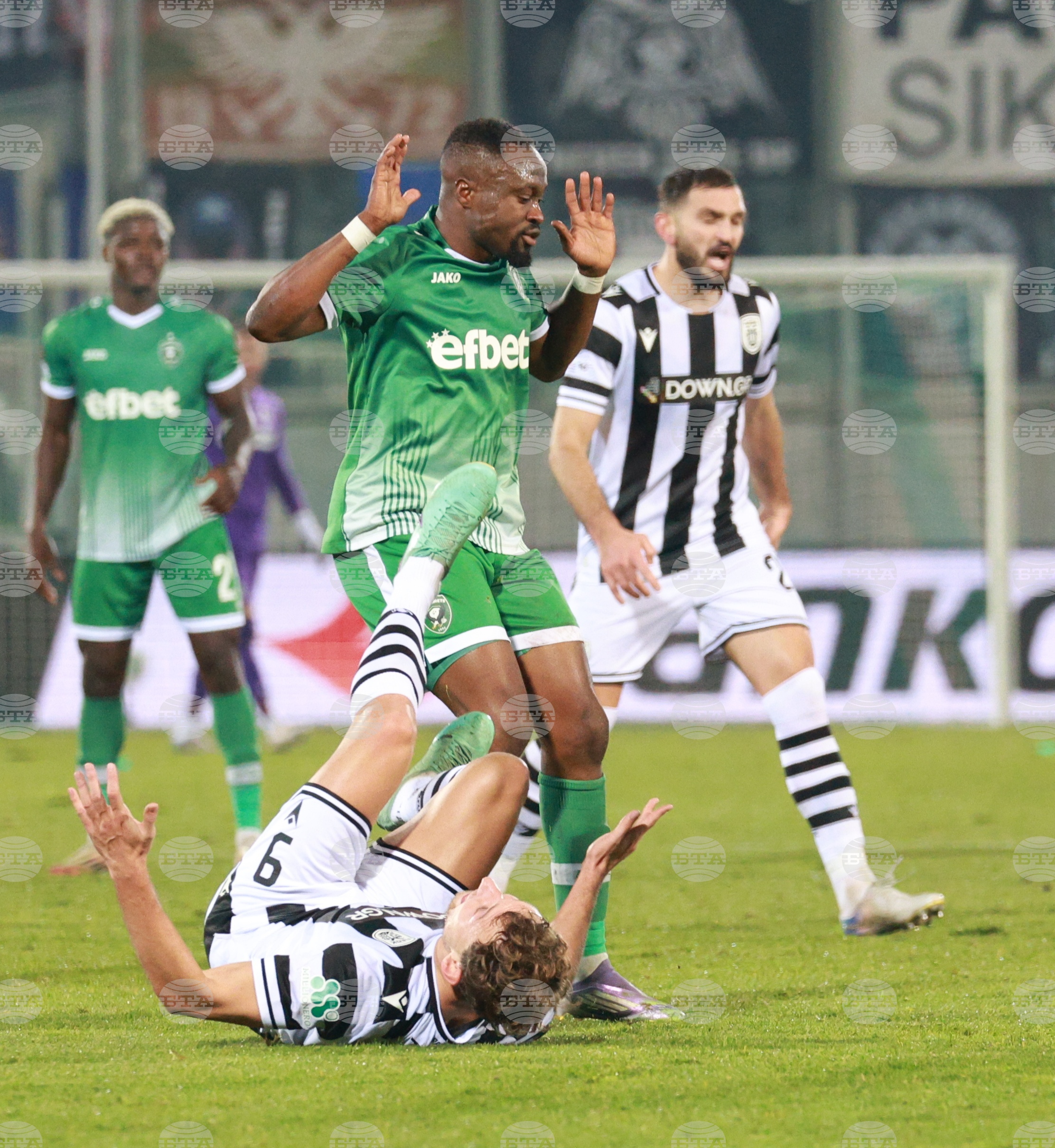 Разград - футбол - „Лудогорец“ - „ПАОК“