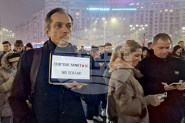 Румъния - Букурещ - правосъдие - протест