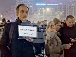 Румъния - Букурещ - правосъдие - протест