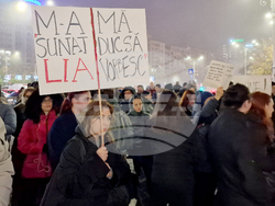 Румъния - Букурещ - правосъдие - протест