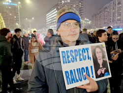 Румъния - Букурещ - правосъдие - протест