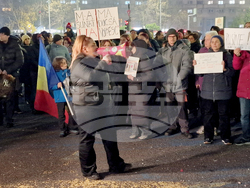 Румъния - Букурещ - правосъдие - протест