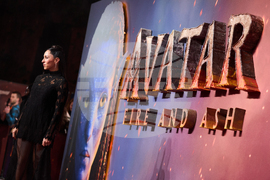 Britain Avatar: Fire and Ash Premiere