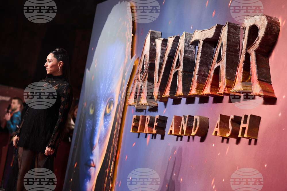 Britain Avatar: Fire and Ash Premiere