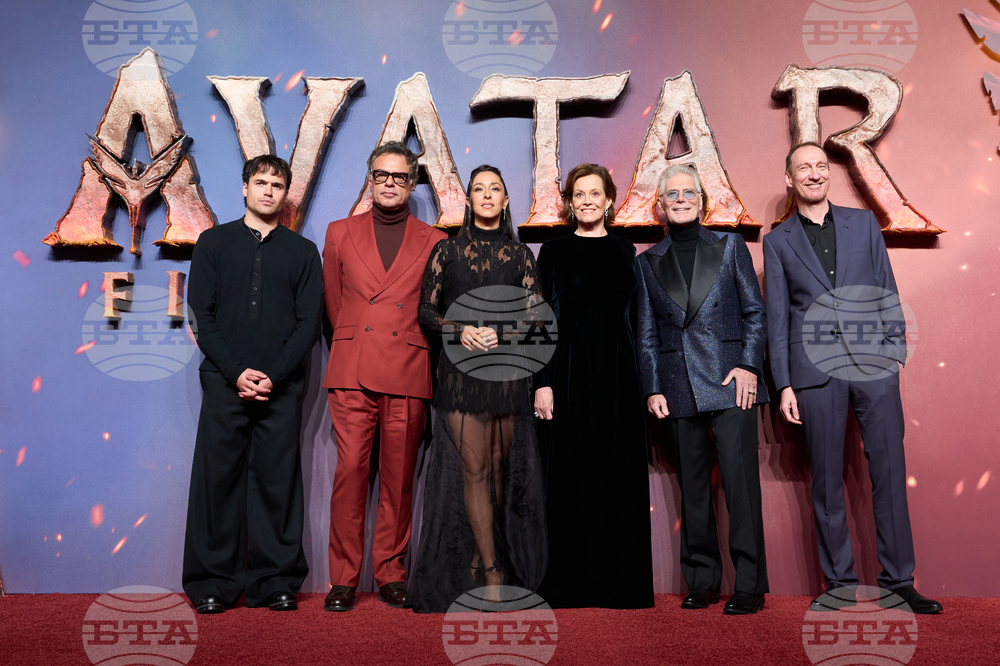 Britain Avatar: Fire and Ash Premiere