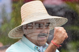 APTOPIX Venezuela Maduro Rally