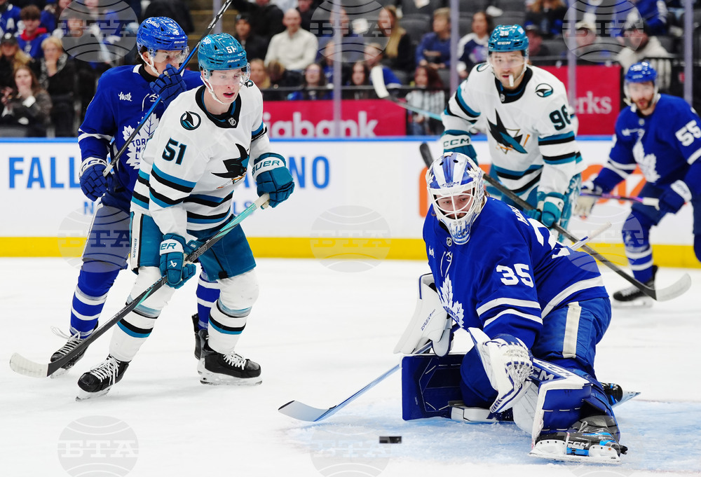 Sharks Maple Leafs Hockey