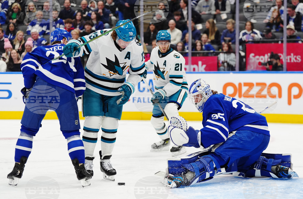 Sharks Maple Leafs Hockey