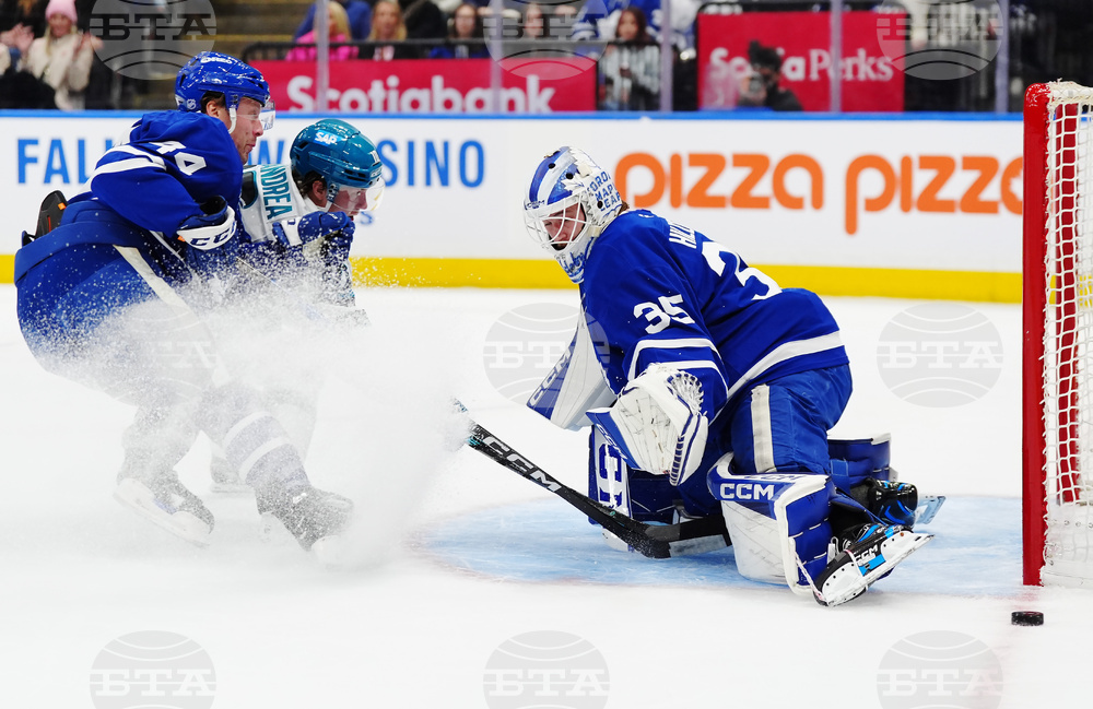 Sharks Maple Leafs Hockey