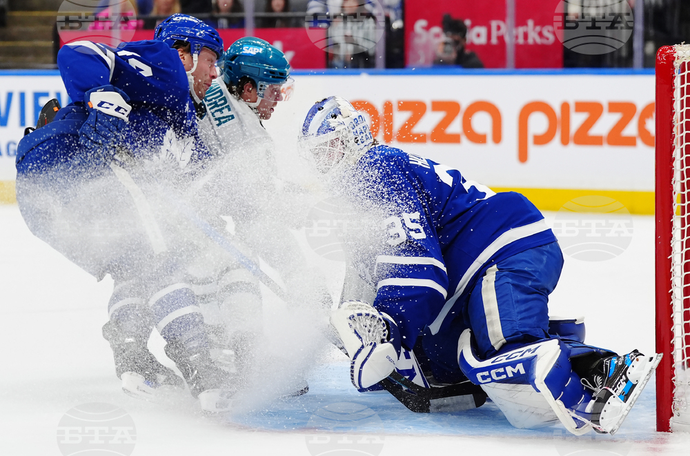 Sharks Maple Leafs Hockey