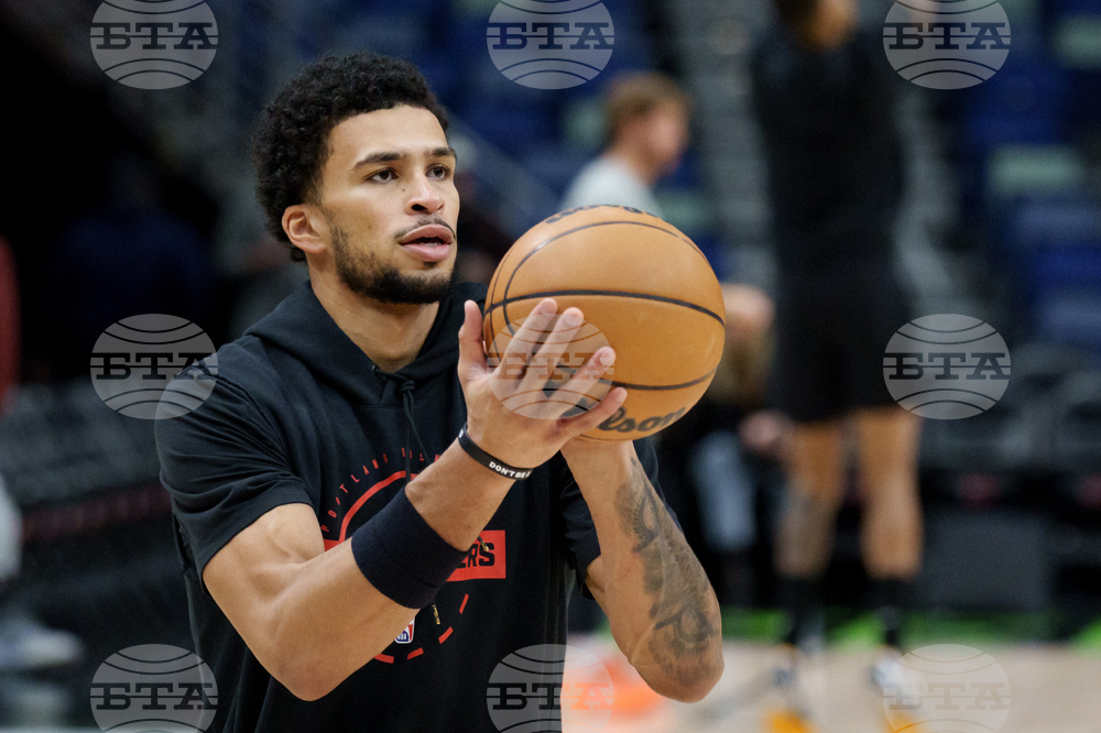 Trail Blazers Pelicans Basketball