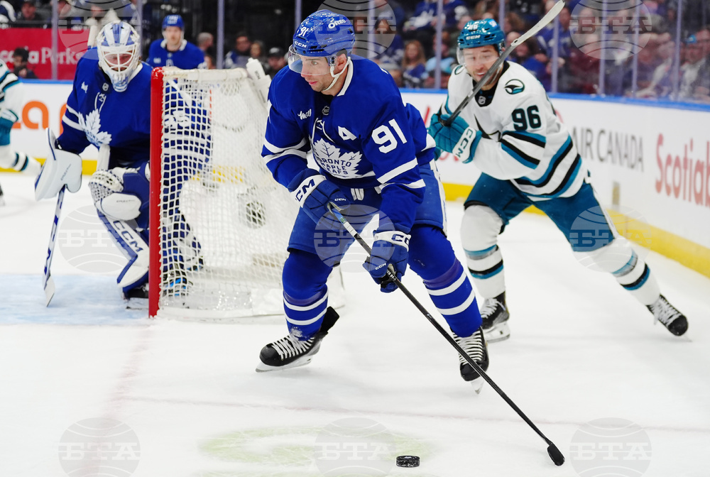 Sharks Maple Leafs Hockey