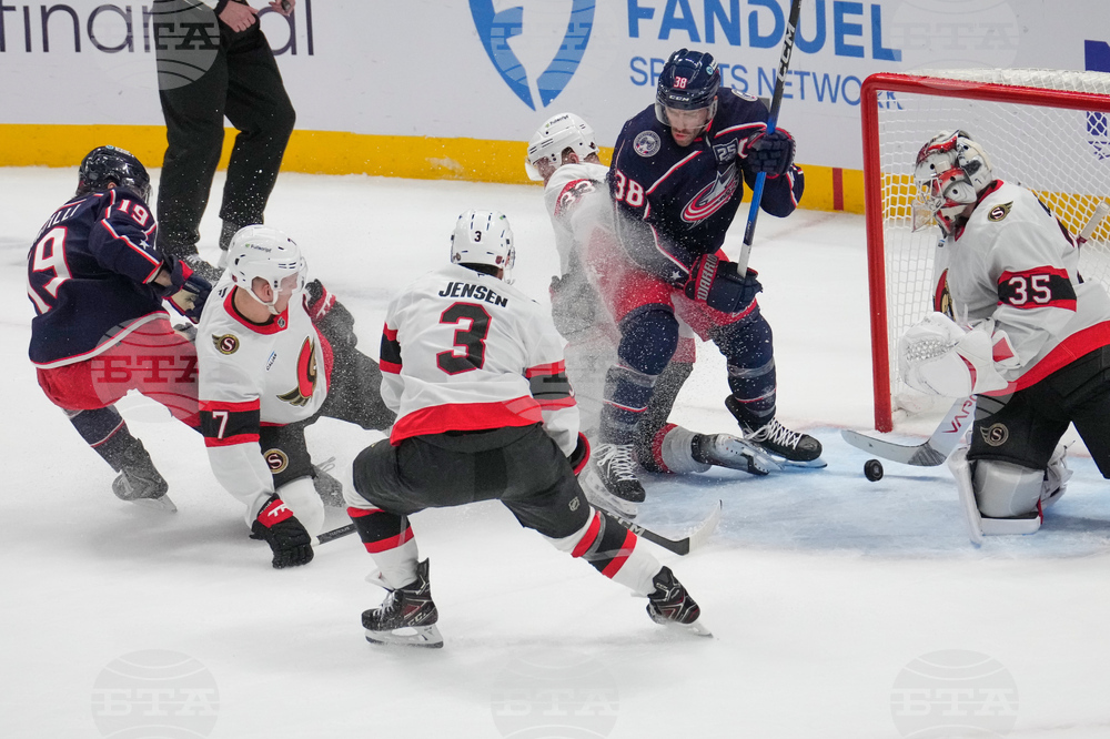 Seantors Blue Jackets Hockey