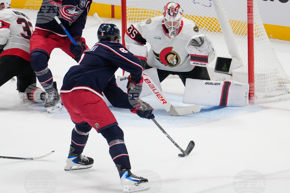 Seantors Blue Jackets Hockey