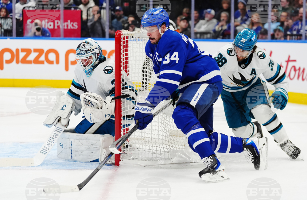 Sharks Maple Leafs Hockey