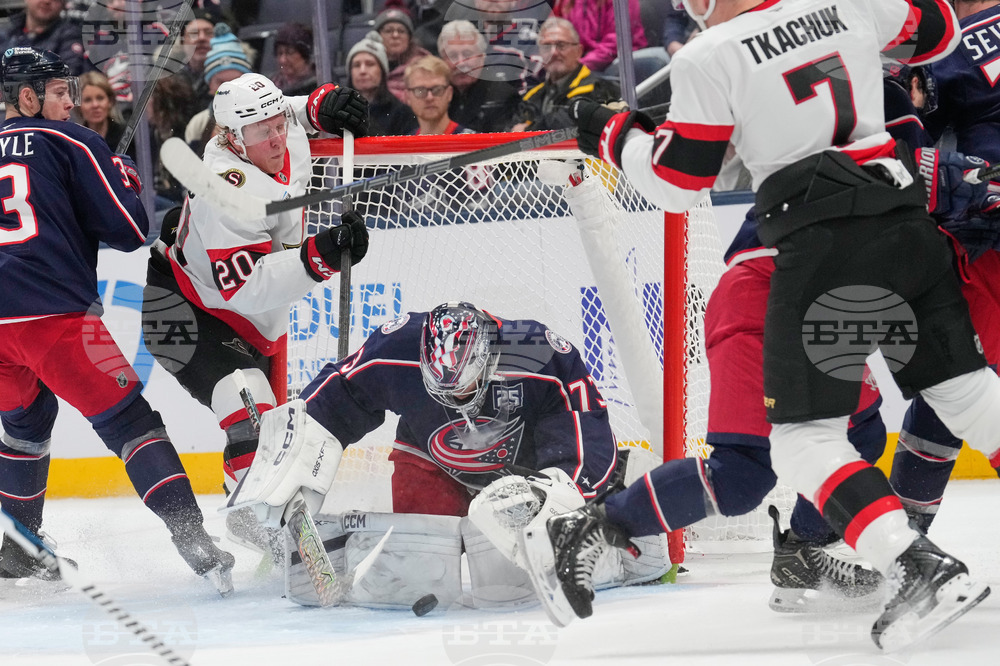 Seantors Blue Jackets Hockey