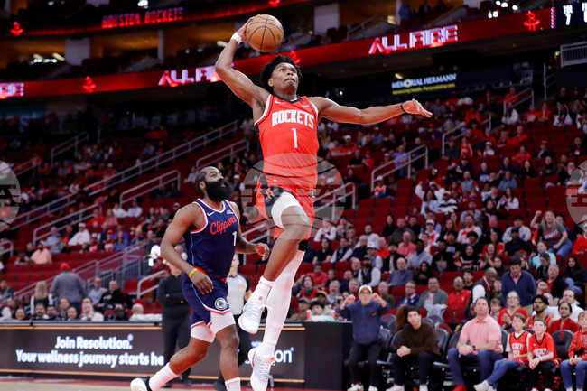 Clippers Rockets Basketball