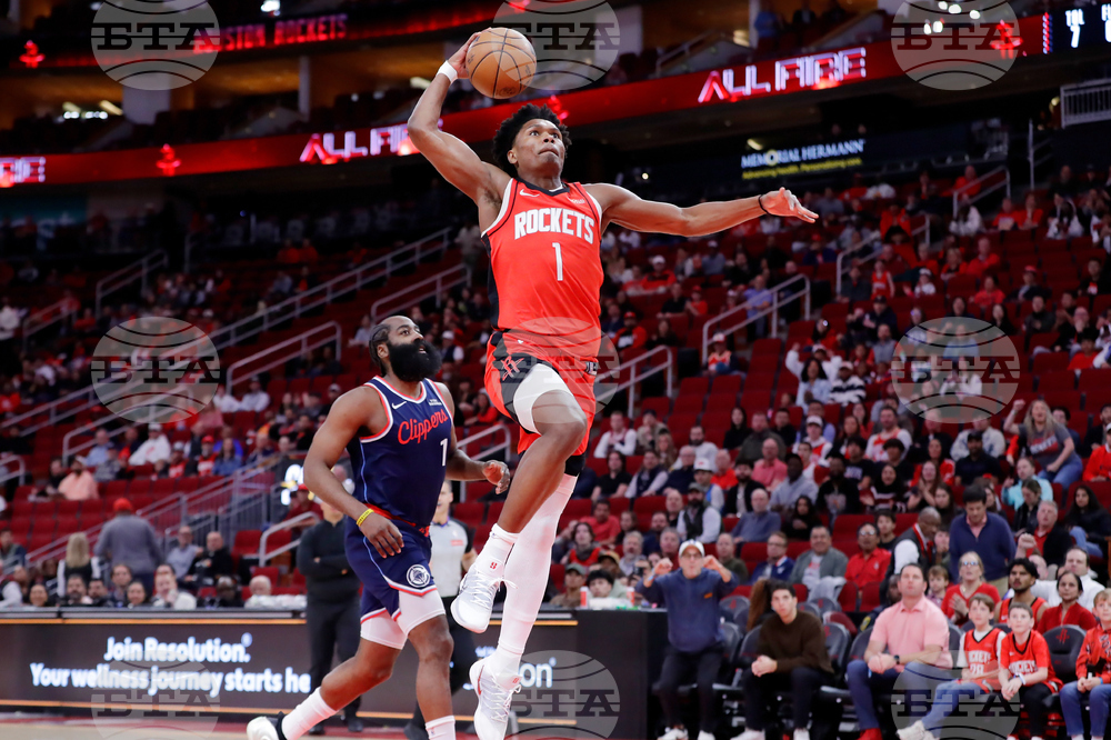 Clippers Rockets Basketball