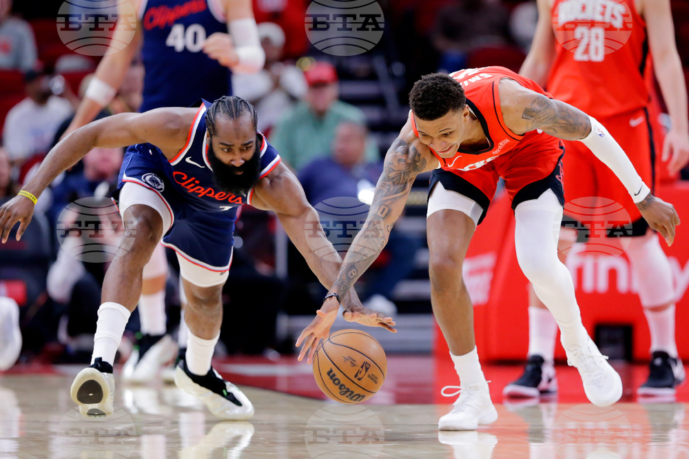 Clippers Rockets Basketball