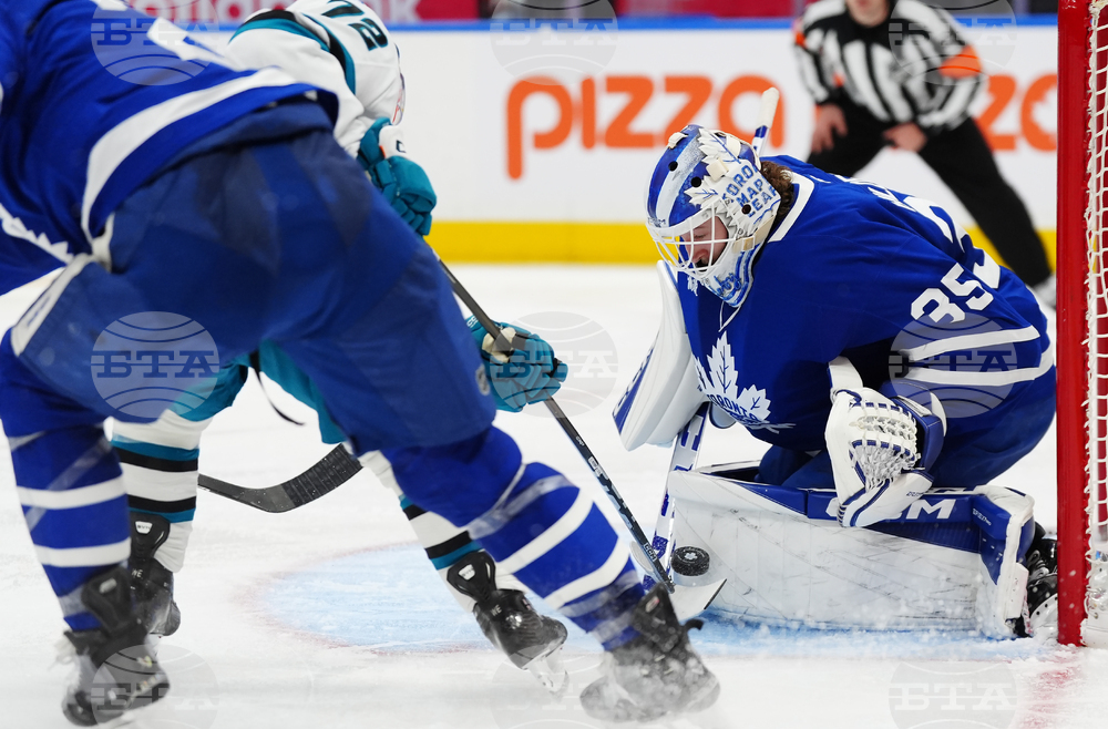 Sharks Maple Leafs Hockey