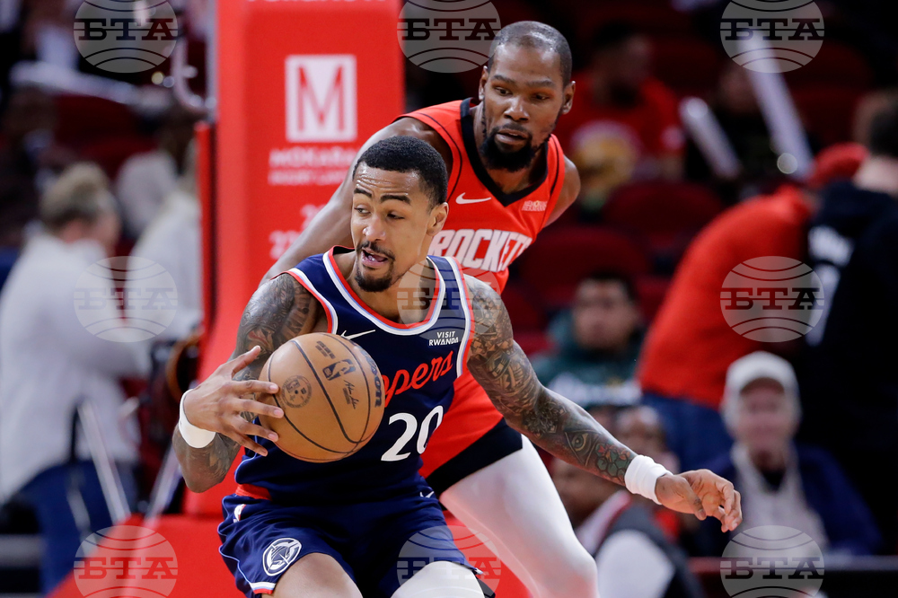 Clippers Rockets Basketball