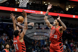 Trail Blazers Pelicans Basketball