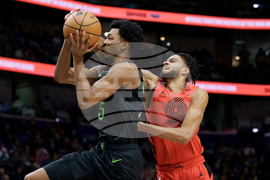 Trail Blazers Pelicans Basketball