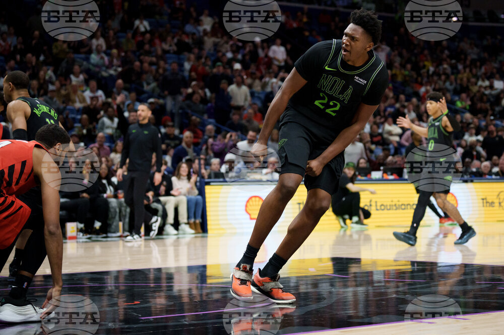 Trail Blazers Pelicans Basketball