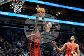 Trail Blazers Pelicans Basketball