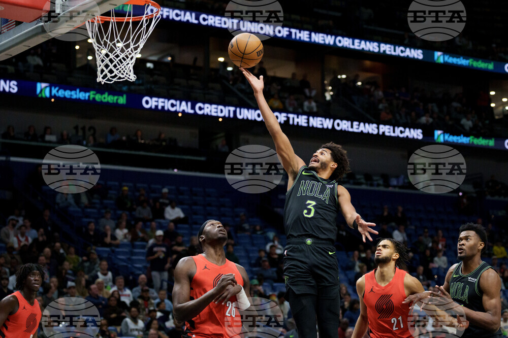 Trail Blazers Pelicans Basketball