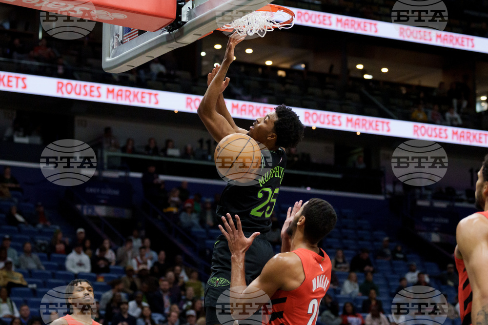 Trail Blazers Pelicans Basketball