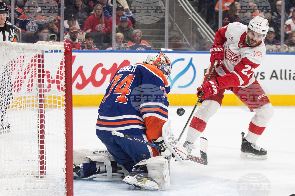 Red Wings Oilers Hockey