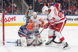 Red Wings Oilers Hockey