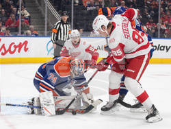 Red Wings Oilers Hockey